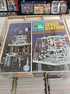 Major Matt Mason Space Station 1966 Mattel Man In Space With Box! • $375