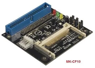 IDE 40/44-Pin To Compact Flash Adapter MK-CF10 • $13.99