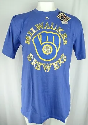 Milwaukee Brewers MLB Majestic Men's Big And Tall Graphic T-Shirt • $19.99
