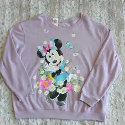 Disney Minnie Mouse Lightweight Fleece Sweatshirt NWT 2X • $20.98