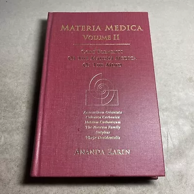 Materia Medica Volume 2 Core Elements - Ananda Zaren / CZW • $24.24