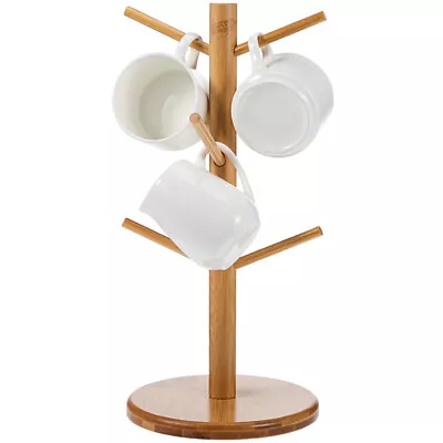  Mug Holder Coffee Cup Rack Mug Rack Countertop Mug Tree Stand Cup Holder • £15.58