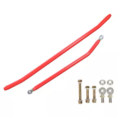 1PC Crossover Steering Kit For Jeep 1984-2001 Cherokee XJ Red Steel • $175.82