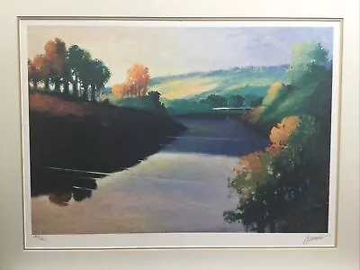 Original Colored Lithograph By Max Hayslette Signed 462/950 2003  28” X 21” • $275