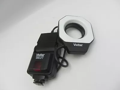 Vivitar Macro Flash Ring 6000AF C Canon Electronic Flash Unit - Tested Working • $45.44