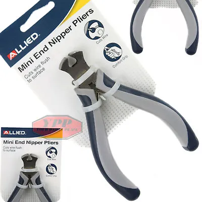 Mini End Cutting Pliers Nippers 4  Electrical Wire Cutter Jewelry Tool Allied • $8.95