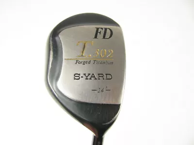 Seiko S-Yard T.302 FD Fairway Wood 14 Degree With Graphite Regular +Headcover • $59.99