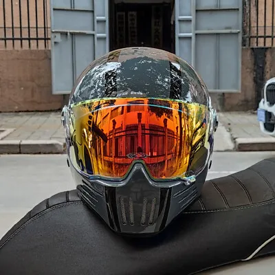 Skull Knight / 3C DOT Full Face Dual Visors Unisex /Bluetooth Motorcycle Helmet • $92.64