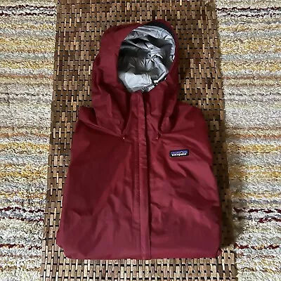 Patagonia Torrentshell Waterproof H2No Shell Jacket Coat Red Men’s Large L • $114.95