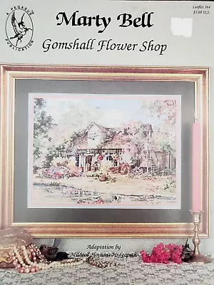 Gomshall Flower Shop By Marty Bell Cross Stitch Chart Adaptation By Hedgepath • $7.99