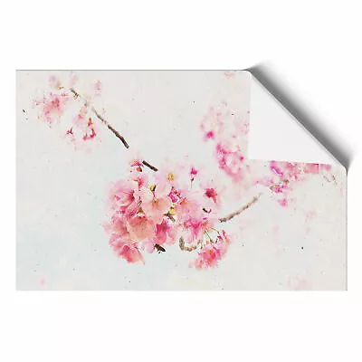 Pink Sakura Blossom Tree In Bloom Wall Art Print Framed Canvas Picture Poster • £16.95