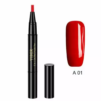 £3.79 • Buy Gel Polish Nail Pen One Step Gel Varnish Hybrid Base Coat Special Design Pencil