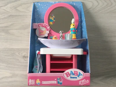 £39.99 • Buy Zapf Creation Baby Born Bath Toothcare Spa Wash Basin Sink Water Doll Playset