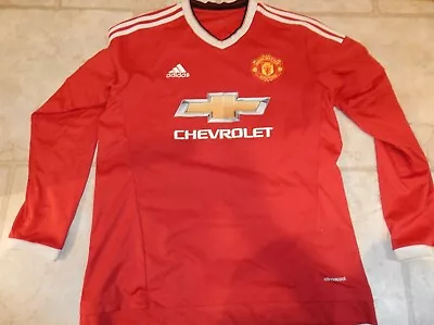 Manchester United Adidas  Jersey Long Sleeves ! • $49