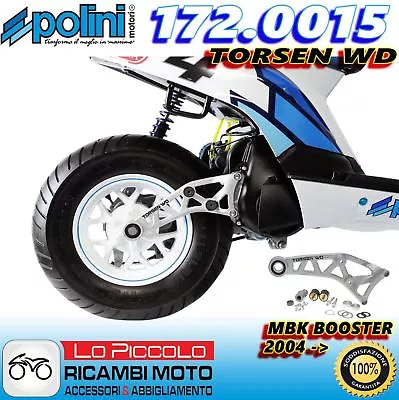 172.0015 Swingarm Torsen WD POLINI For MBK Booster 50 From 2004 IN Then • $98.74