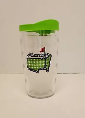 Augusta National Masters Golf 10 Oz Tumbler W/Bright Green Lid • $17