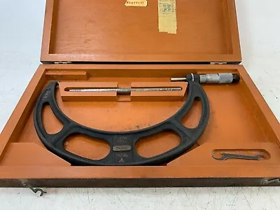 225mm-250mm Starrett External Micrometer Metric - Boxed - Used • £95