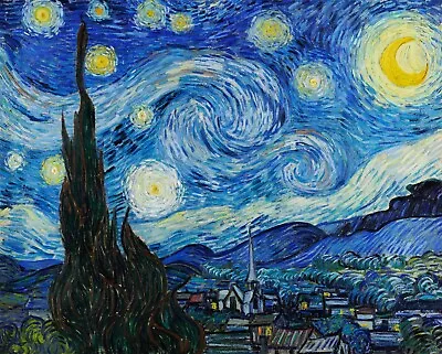 11934.Poster Decor.Home Wall.Room Art.Van Gogh Painting.Starry Night.Classic • $60