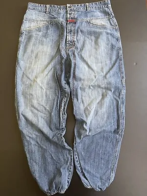 Vintage Marithe Francois Girbaud Jeans Tapered  Size 38 Y2k Baggy 2000s • $79.99