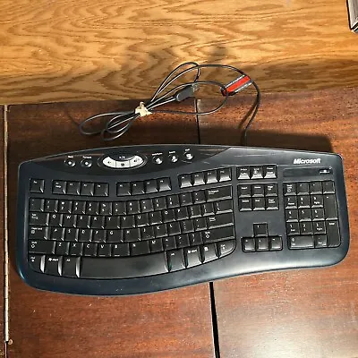 Microsoft Comfort Curve Keyboard 2000 V1.0 1047 KU-0459 Tested Works Perfect • $22.99