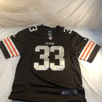 $24.50 • Buy Trent Richardson #33 Cleveland Browns NFL Nike On Field Jersey Size Small