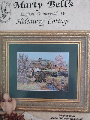 Cross Stitch Marty Bell's  Hideaway Cottage  By Pegasus • $5.45