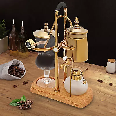 Retro Coffe Maker Belgian Belgium Luxury Royal Family Balance Syphon Coffee Make • $95