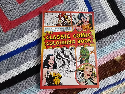 The Classic Comic Colouring Book Creative Colouring For Grown Ups 2015 Box 54 • £5