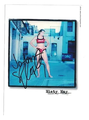 Misty May Treanor Signed Autographed 5 X 7 Photo Beach Volleyball Player • $17.99