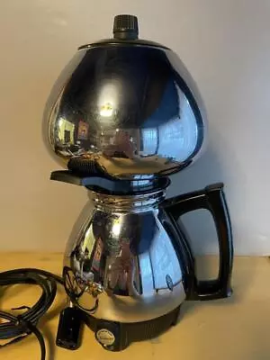Vntg Sunbeam Coffee Master COFFEEMASTER Electric C50 Vacuum Siphon Coffee Maker • $79