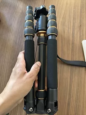 £32 • Buy QZSD 666C Carbon Fibre Travel Tripod With Ball Head