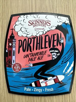 £2.49 • Buy Skinners Brewery Truro Porthleven Pump Clip
