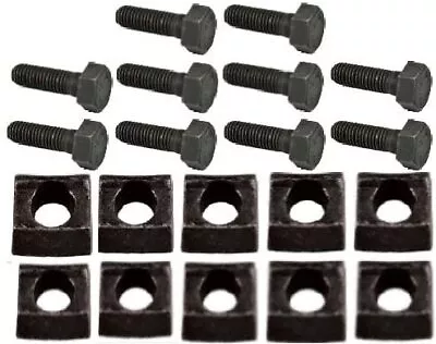 Mobile Home Axle Wheel Bolt (Course Thread) W/Rim Clamps 10 Pack • $39.95