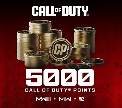 Cod Points 5000 [mw3/wz3] • £18.46