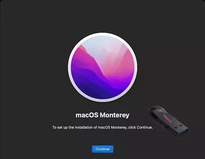 MacOS 12 Monterey Installer Bootable USB Recovery Upgrade Reinstall Service Macs • $25