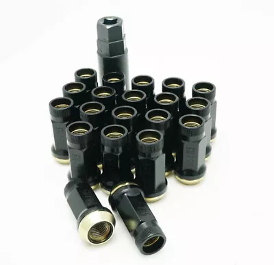 Wheel Mate Muteki SR45R Lug Nut Kit 12x1.5 - Black • $148.49