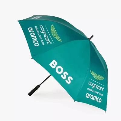 Aston Martin Cognizant F1 2023 Team Golf Umbrella - Green • $63