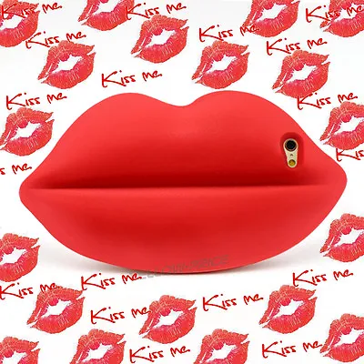 $13.57 • Buy Cute 3D Lovely Kiss Sexy Lips Soft Silicone Case Cover For Apple IPhone 6 Plus