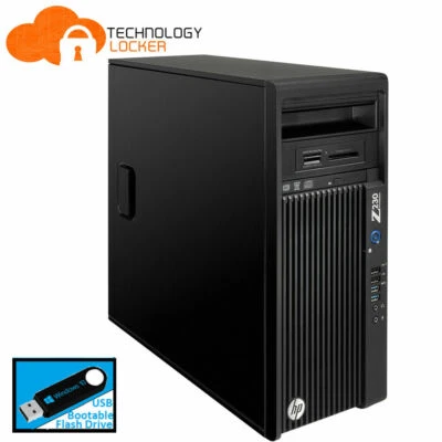$4191 • Buy HP Z230 Workstation Tower I7-4790 3.60GHz 16GB RAM 256GB SSD 2TB Win 10 FirePro