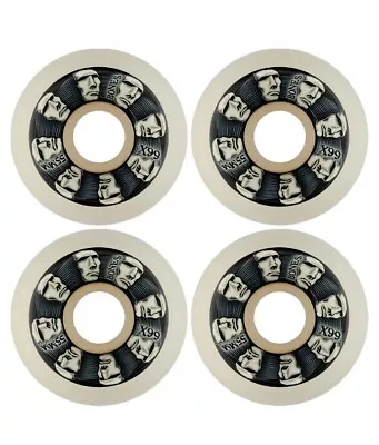 Bones Skateboard Wheels 55mm X-Formula 99A V5 Head Rush White • $39