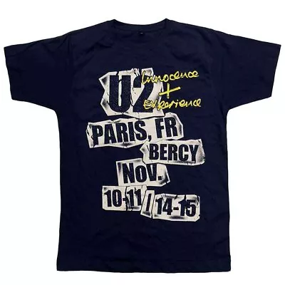 U2 I+E Paris Event 2018 T-Shirt Blue New • $21.96