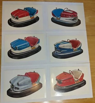 Soli Bumper Cars Original Salesman Photo Cards Ditta Soli Ernesto Scooters RARE • $295