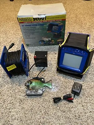 Aqua-Vu Scout Underwater Video Camera NatureVision W/ Accessories • $121.46