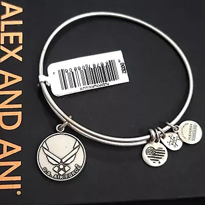 NEW NWT Alex And Ani US Air Force Charm Bracelet • $24