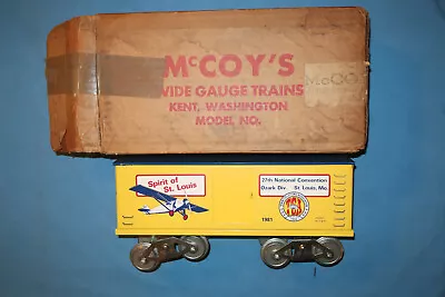 McCoy #8-68-356 1981 Spirit Of St. Louis 27th TCA National Convention Boxcar/OB • $24.95