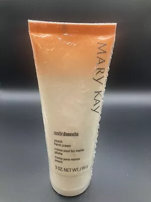 Mary Kay Satin Hands Peach Hand Cream Lotion 3 Oz New Sealed • $16.99