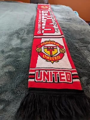 Vintage Manchester United Football Scarf • $20