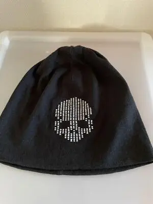 MASTERMIND JAPAN Beads Skull Cotton Knit Cap Hat Beanie Men Size L From Japan • $683.62