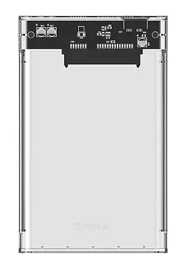 Orico USB 3.0 To 2.5 Inch SATA HDD Hard Disk External Enclosure Transparent Case • $19.99