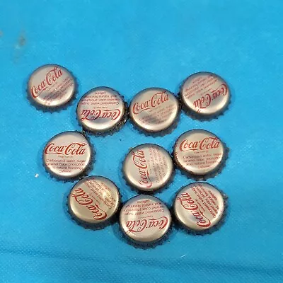 Vintage Coca Cola Bottle Caps Lot Of 10 • $4.04